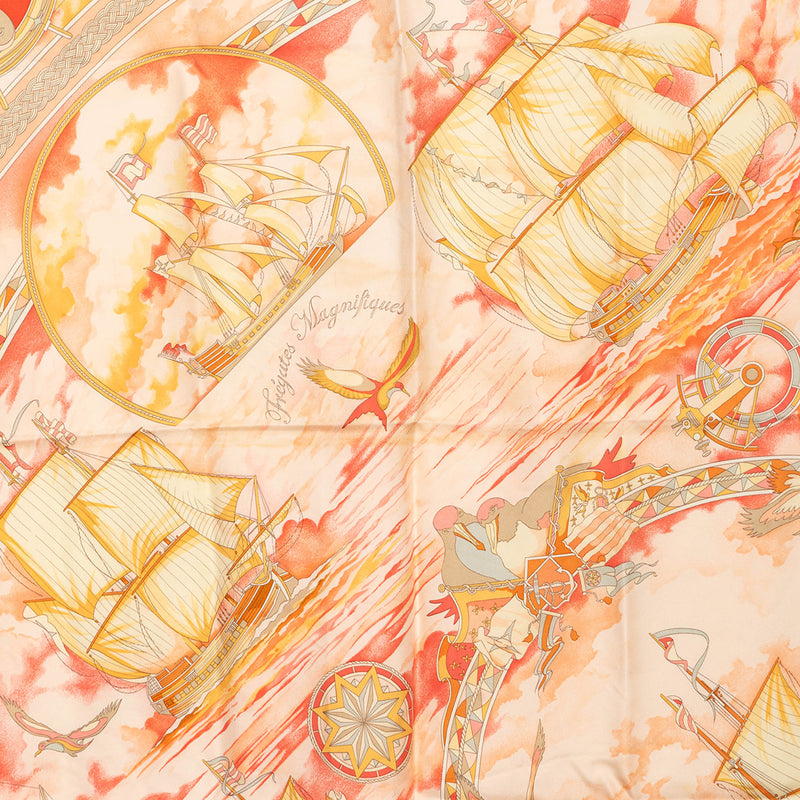 Fregates Magnifiques Silk Scarf 90 - Image 2