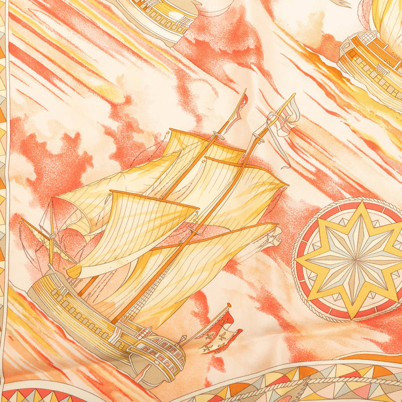 Fregates Magnifiques Silk Scarf 90 - Image 7