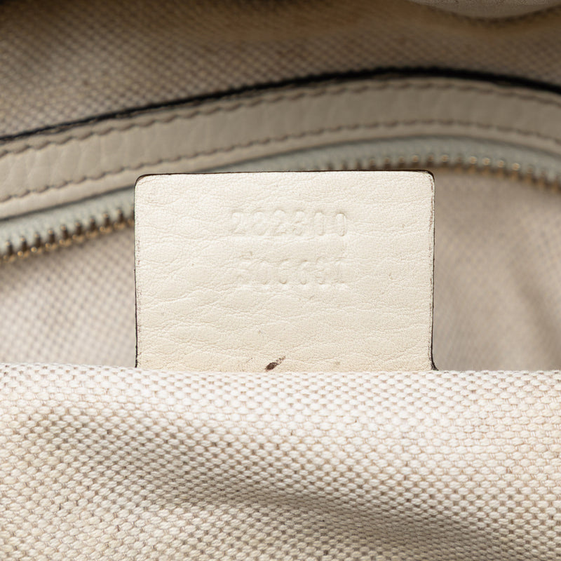Pebbled Calfskin Bella Satchel - Image 6