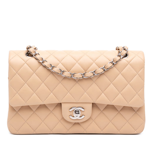 Medium Classic Lambskin Double Flap - Image 1