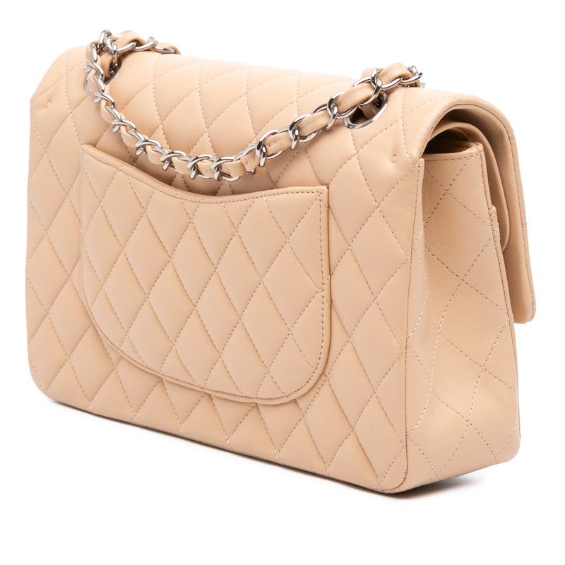 Medium Classic Lambskin Double Flap - Image 2