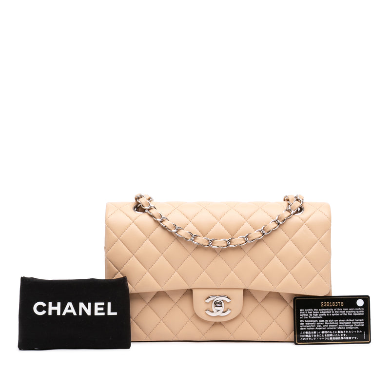 Medium Classic Lambskin Double Flap - Image 7