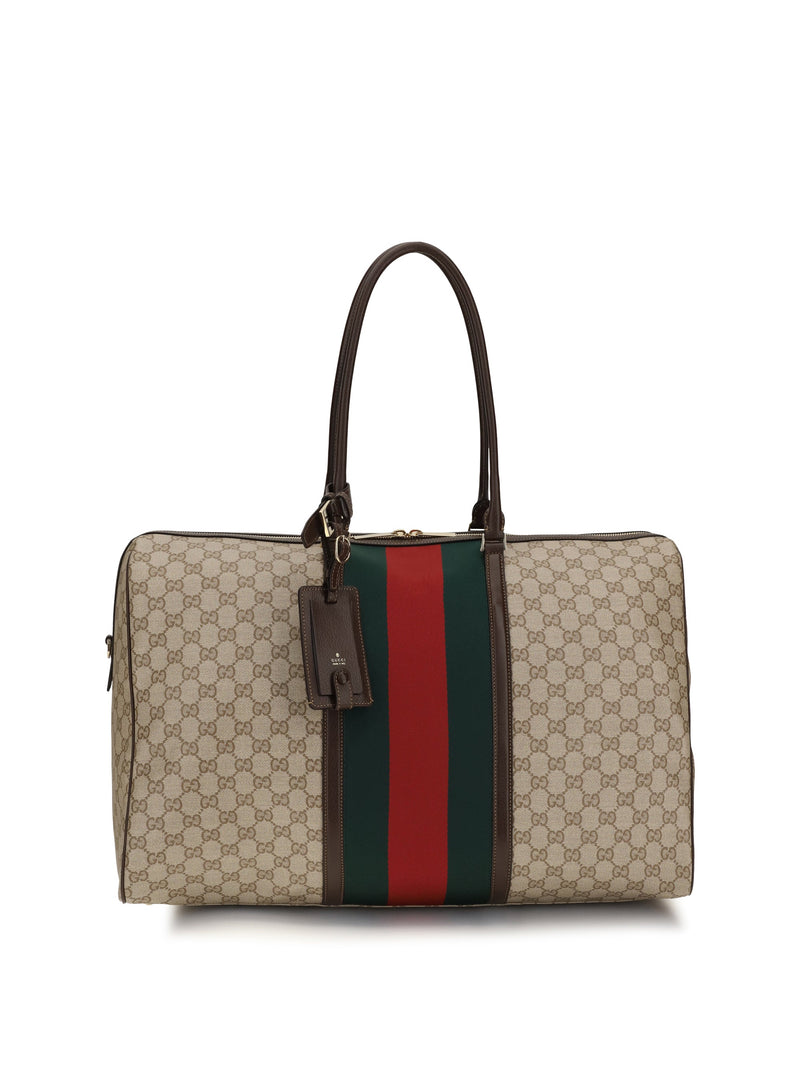 Gucci Shoulder Bag — Brown Fabric