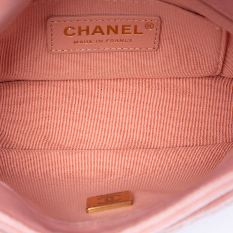 Mini Quilted Velvet Double Frame Flap - Image 4