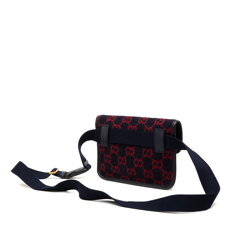 GG Wool Slim Belt Bag - Image 2