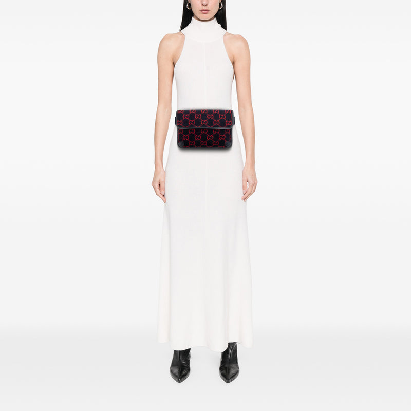 GG Wool Slim Belt Bag - Image 7