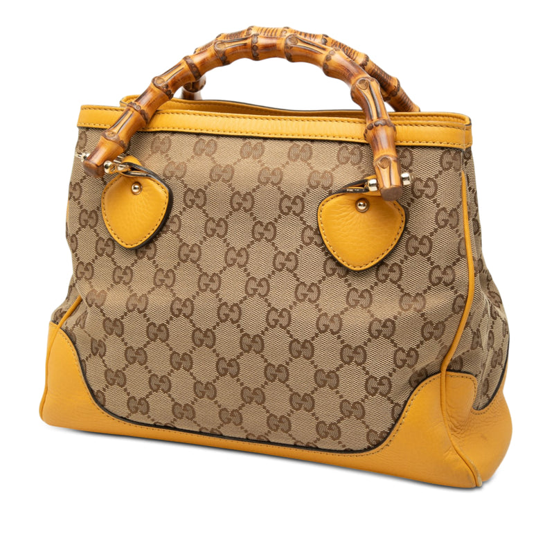 GG Canvas Bamboo Diana Top Handle Tote - Image 2
