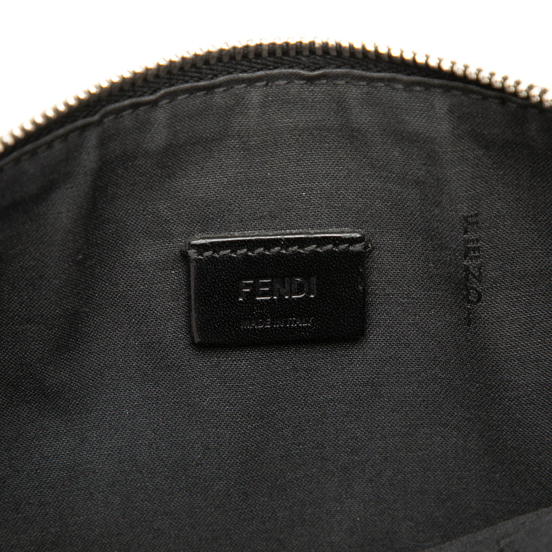 Leather Monster Zip Clutch - Image 5