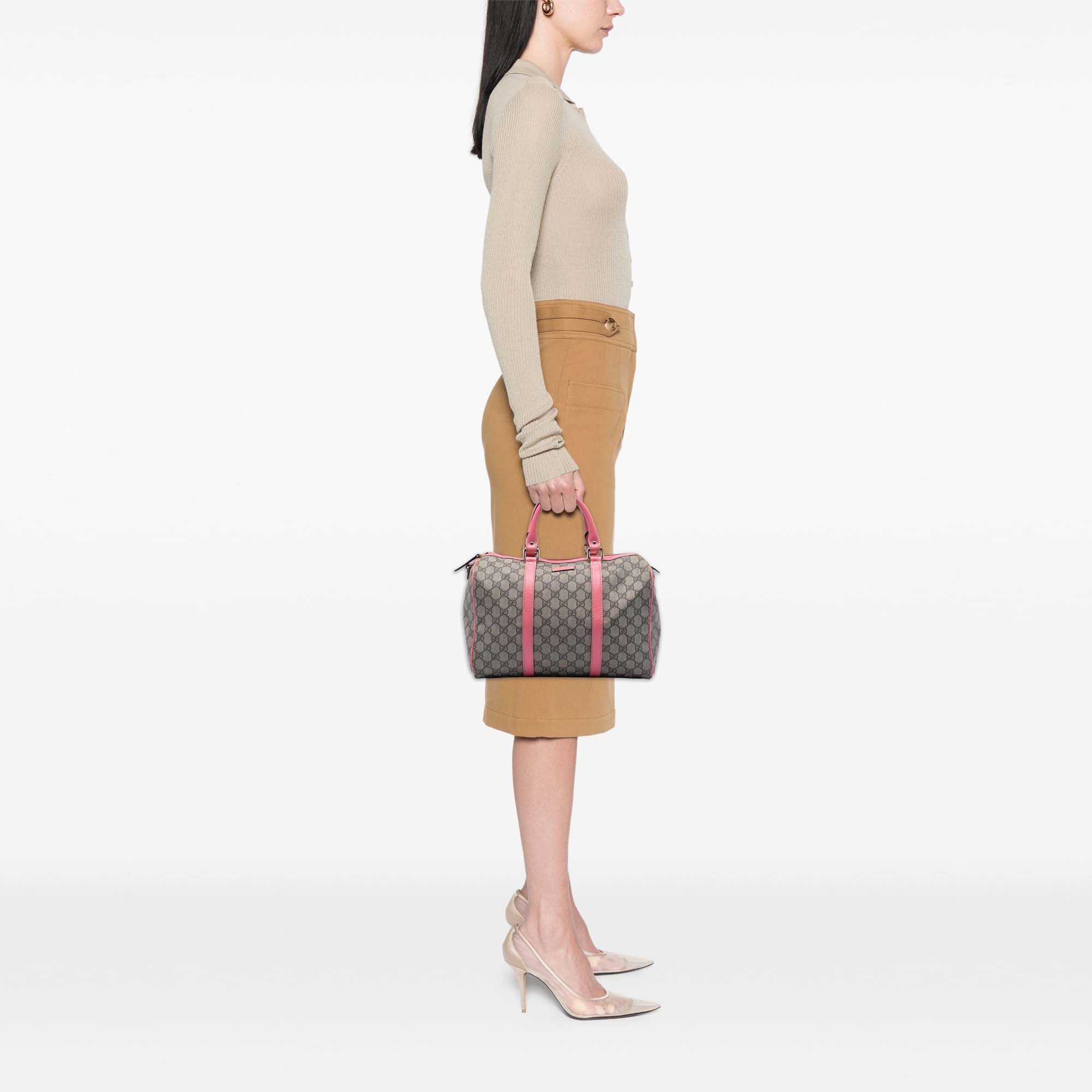 Medium GG Supreme Joy Boston Bag - Image 8