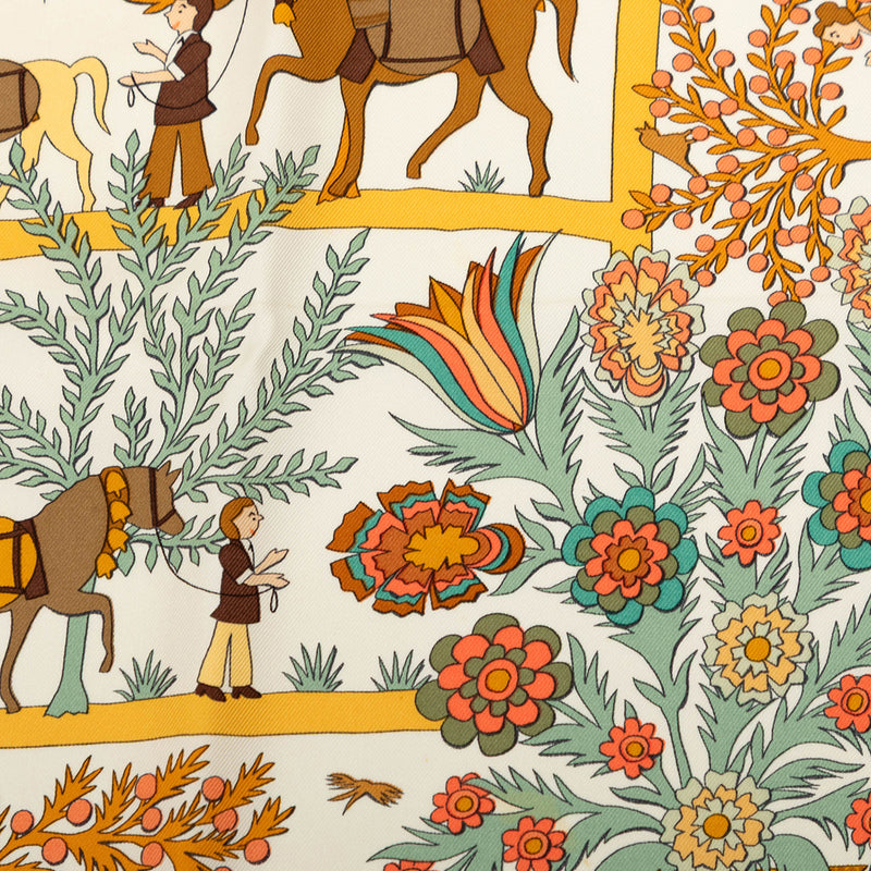 Decoupages Silk Scarf 90 - Image 5