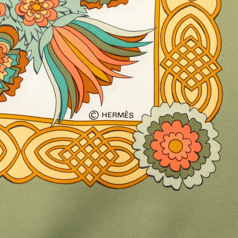 Decoupages Silk Scarf 90 - Image 7