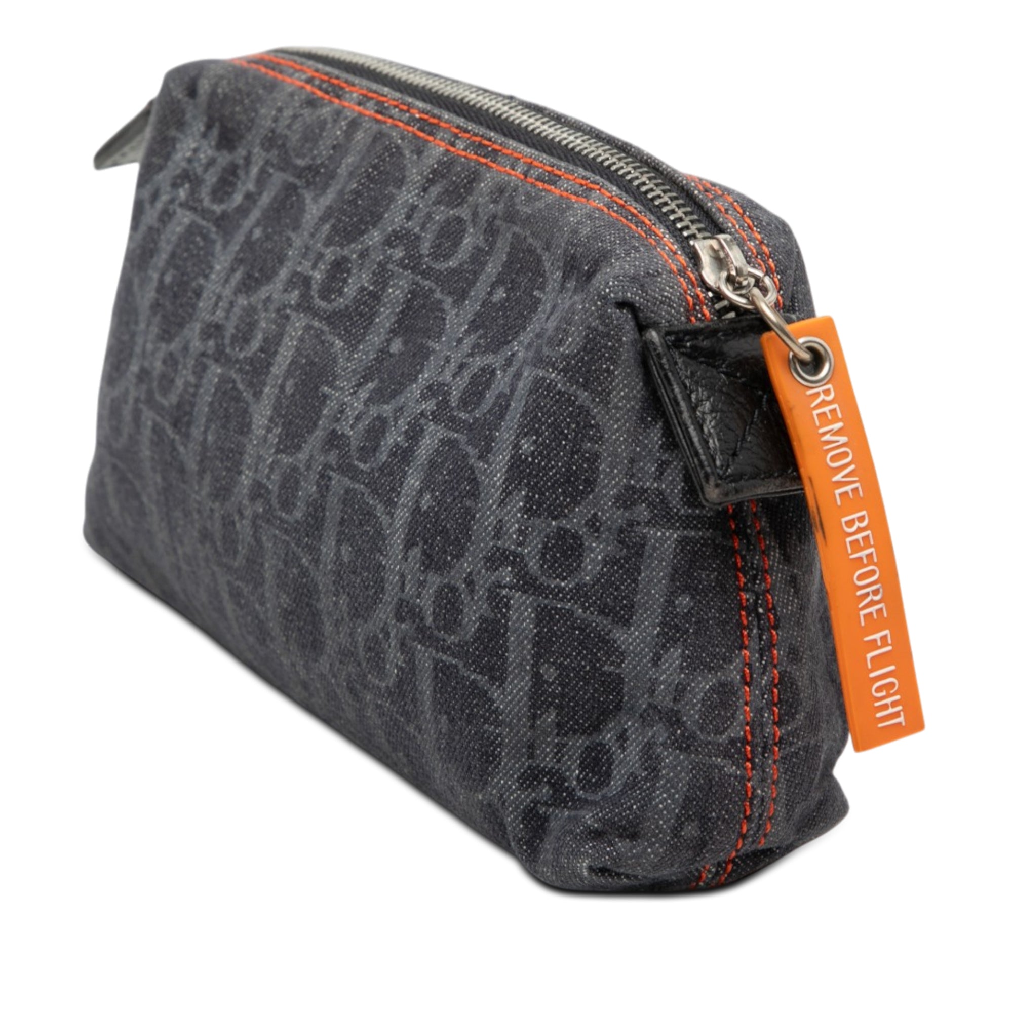 Diorissimo Trotter Denim Flight Cosmetic Pouch - Image 2