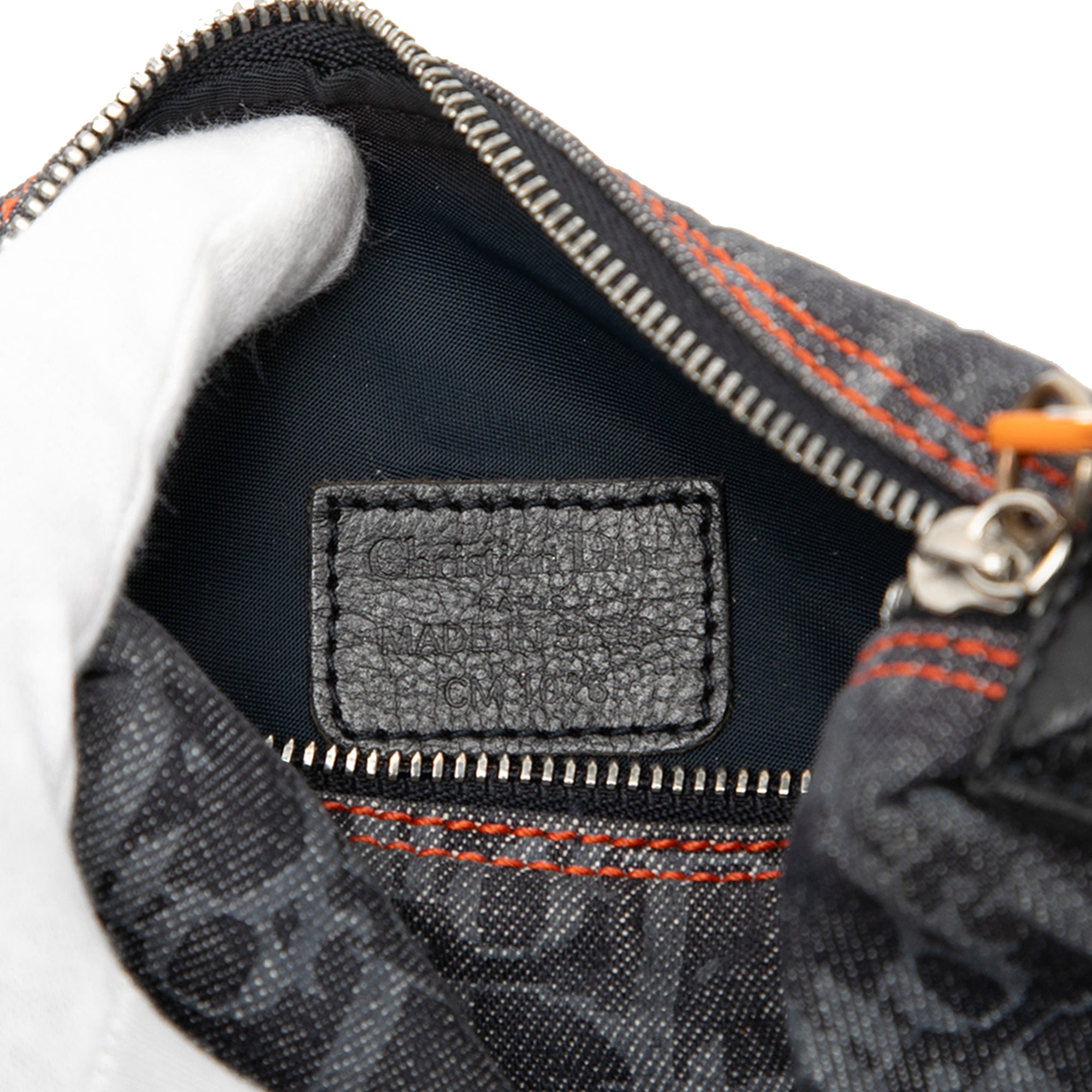 Diorissimo Trotter Denim Flight Cosmetic Pouch - Image 5