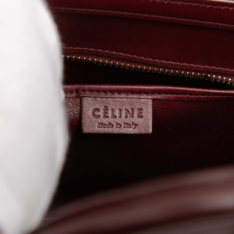 Nano Tricolor Nubuck and Calfskin Luggage Tote - Image 5