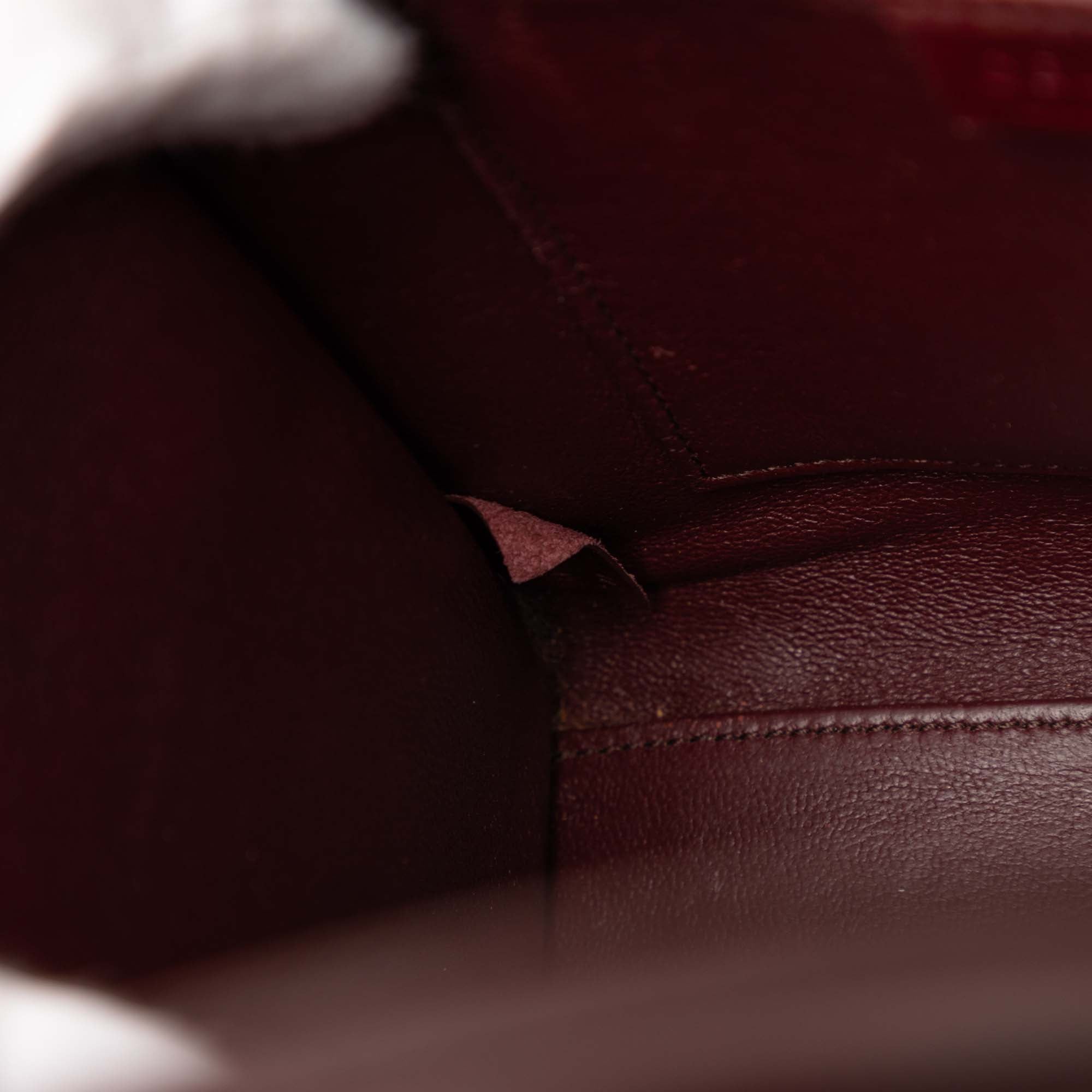 Nano Tricolor Nubuck and Calfskin Luggage Tote - Image 6