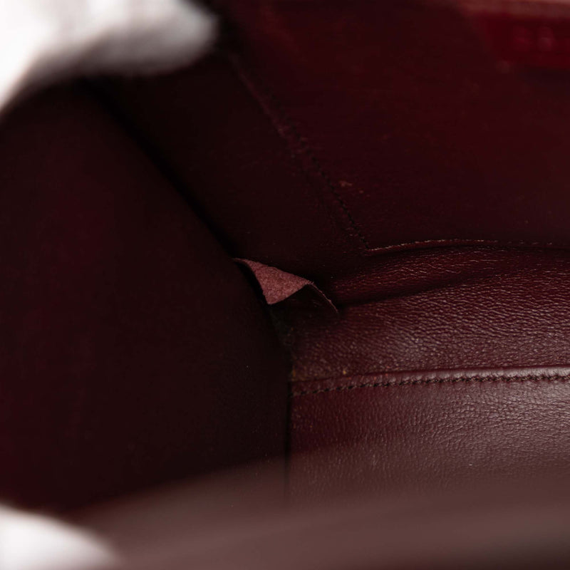 Nano Tricolor Nubuck and Calfskin Luggage Tote - Image 6