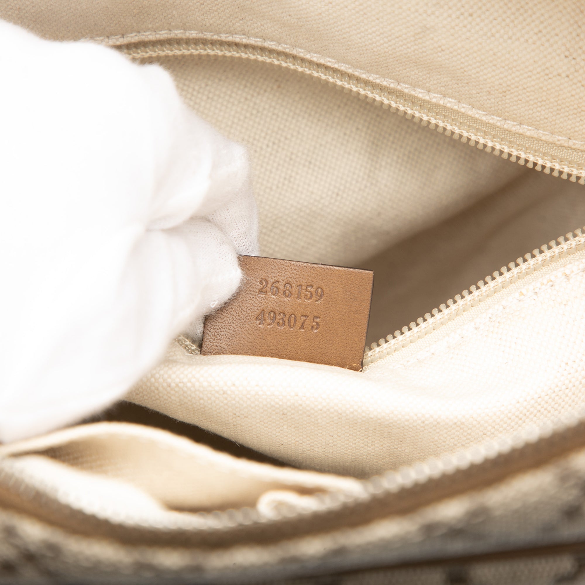Diamante Coated Canvas Zip Crossbody - Image 6