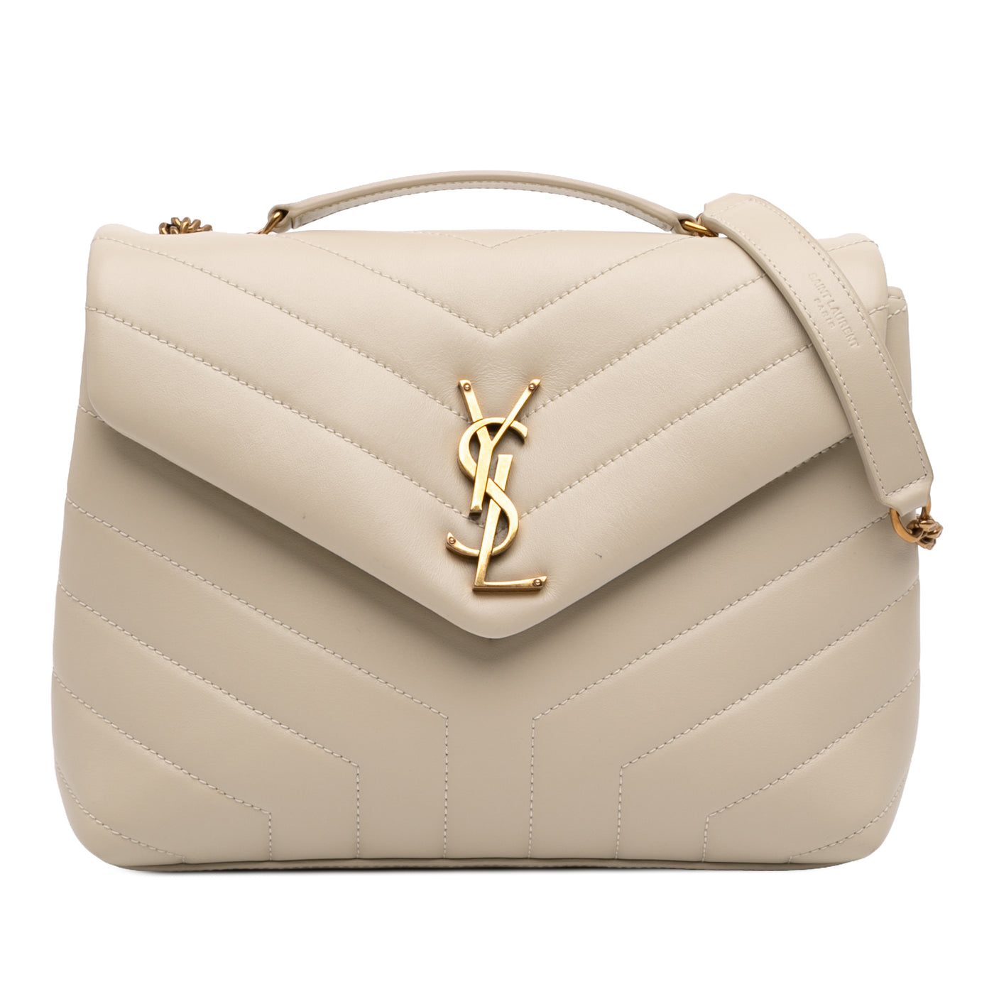 Small Matelasse Calfskin Monogram LouLou Shoulder Bag - Image 1