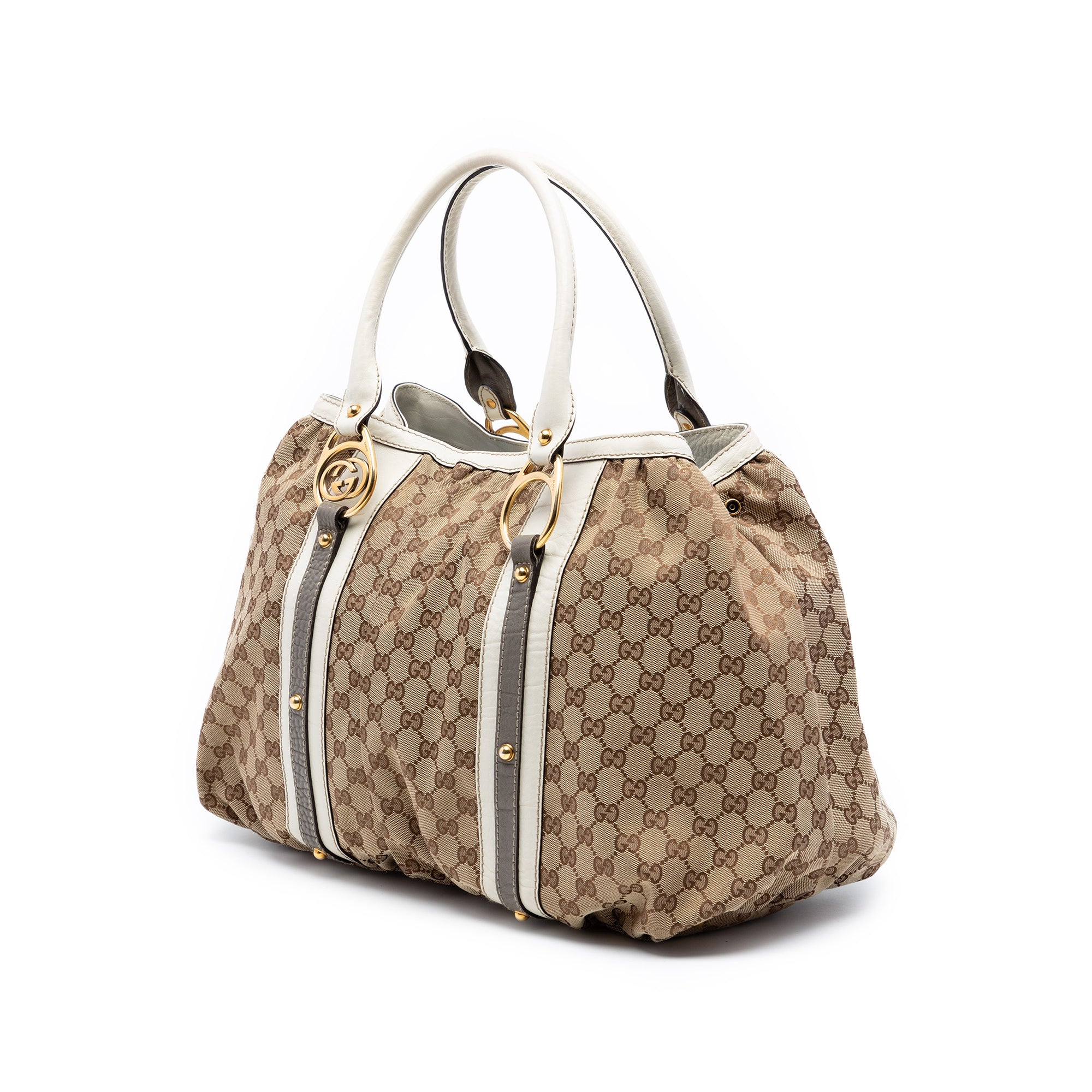 GG Canvas Interlocking G Tote - Image 2