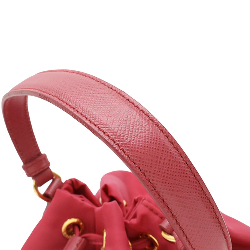 Re Nylon Duet Bucket Bag - Image 7