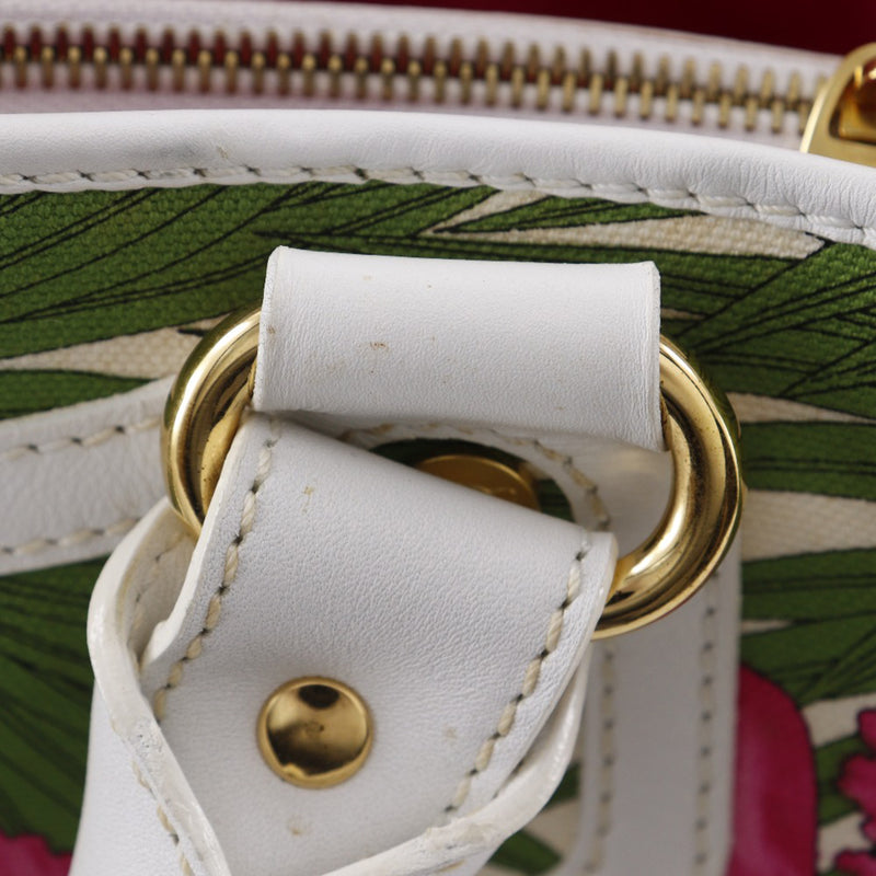 Canvas Botanical Print Boogie Handbag - Image 15
