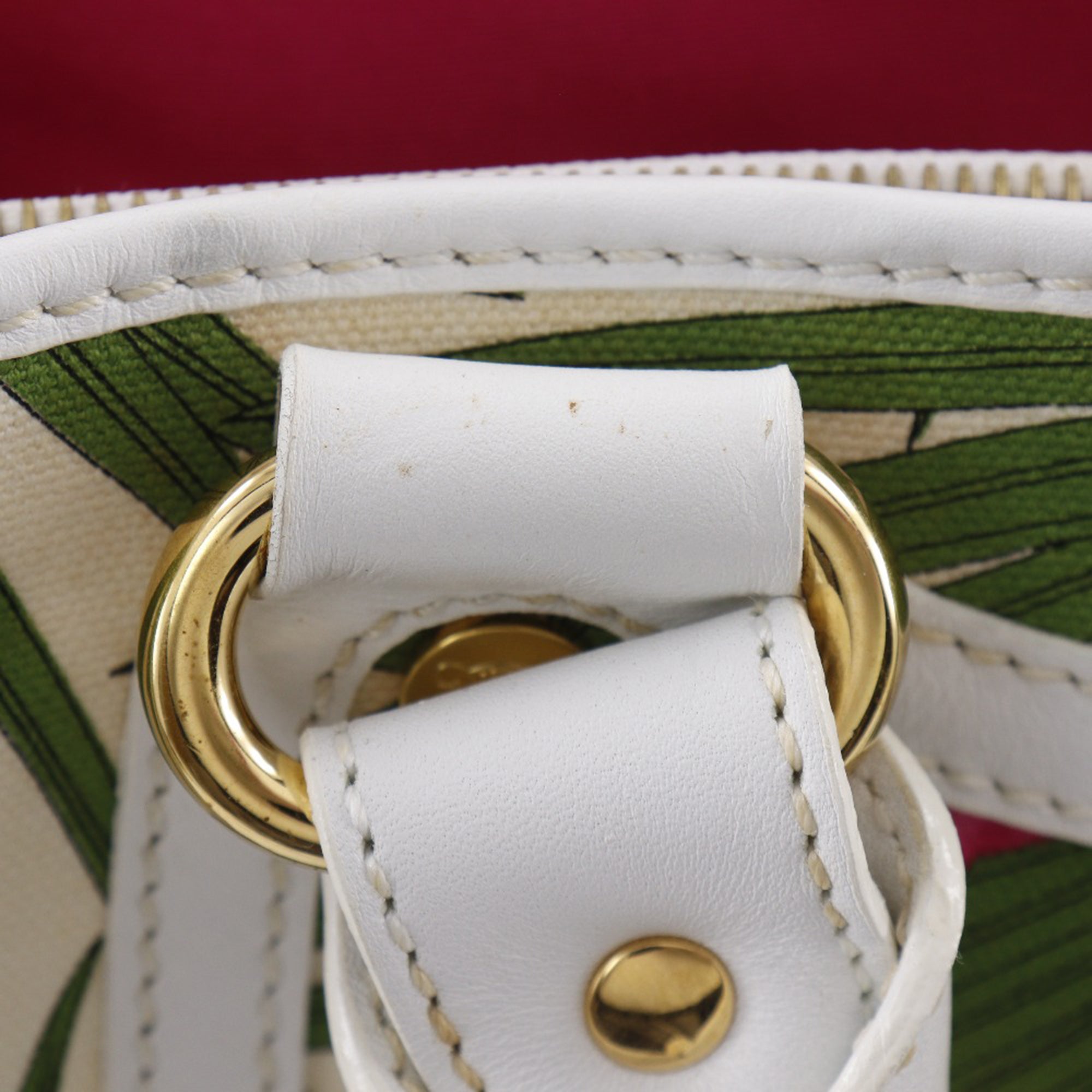 Canvas Botanical Print Boogie Handbag - Image 17