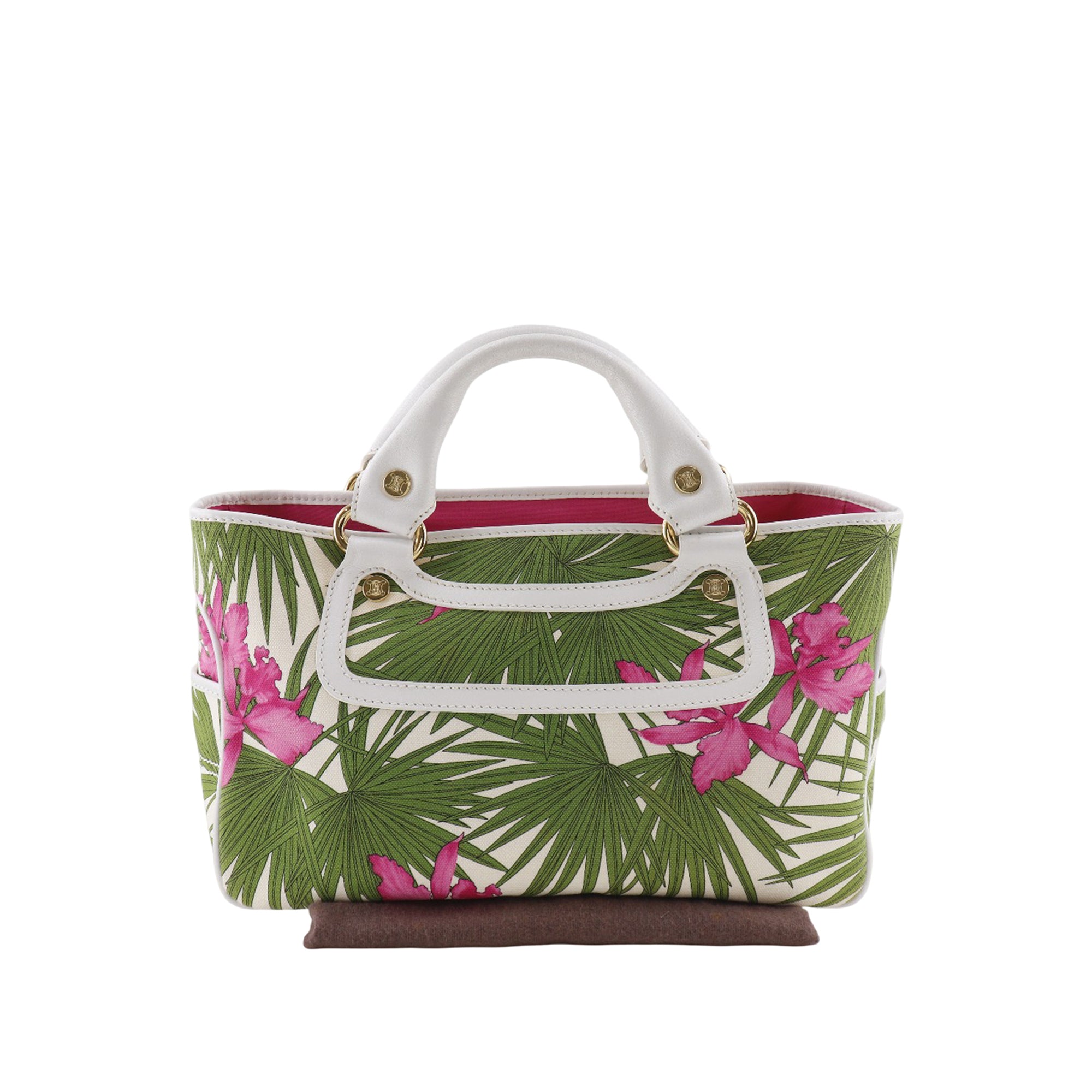 Canvas Botanical Print Boogie Handbag - Image 22