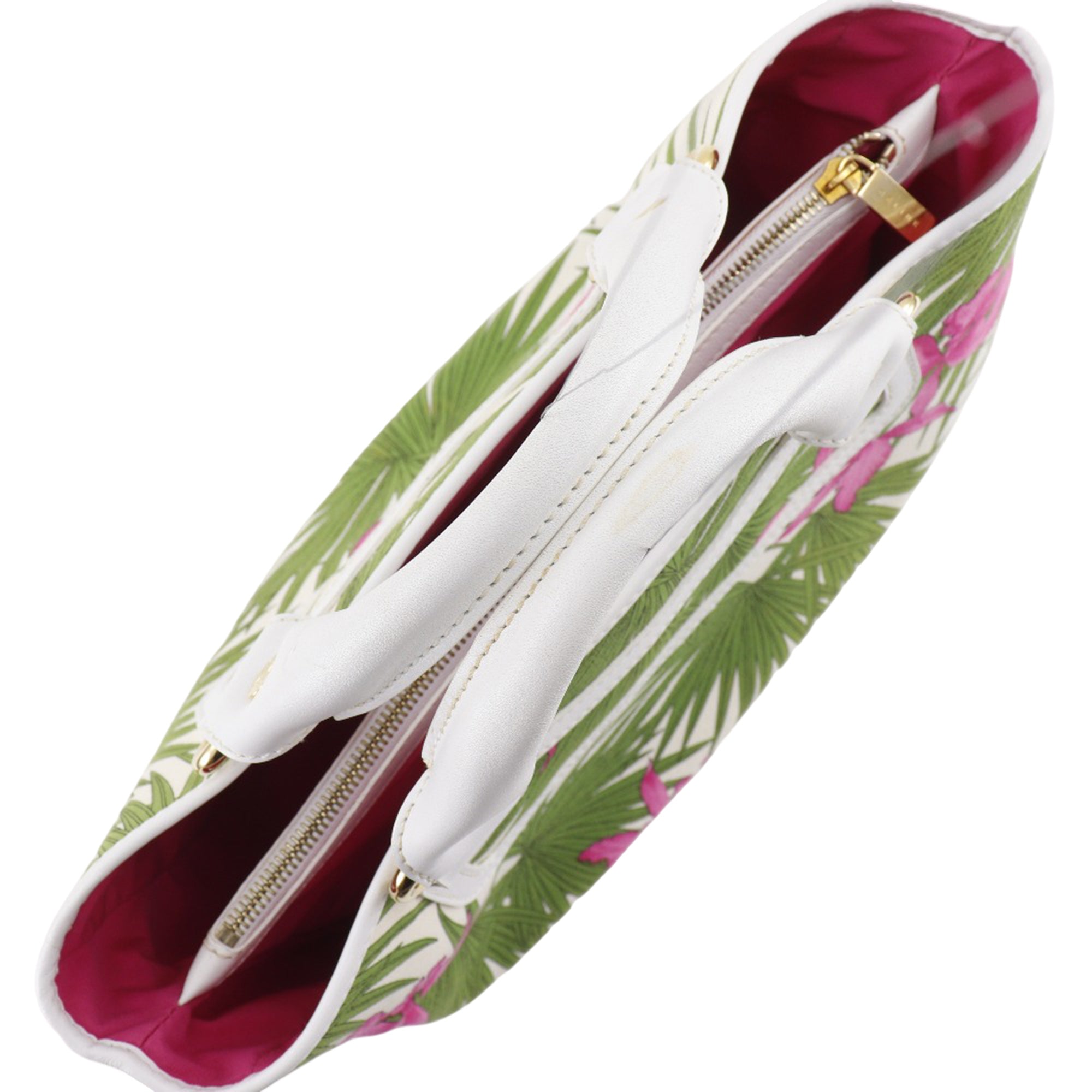 Canvas Botanical Print Boogie Handbag - Image 6