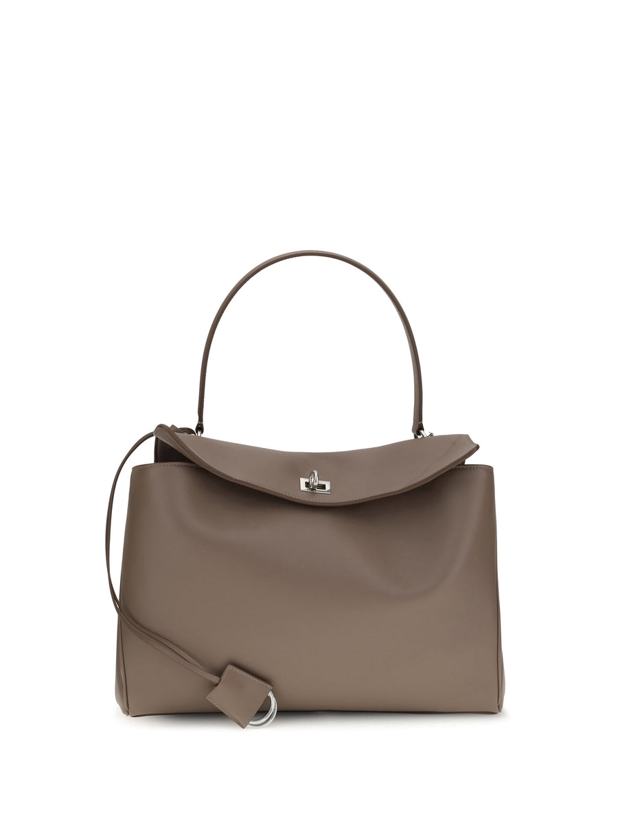 Balenciaga Rodeo Shoulder Bag — Taupe Calf Leather Bos Taurus