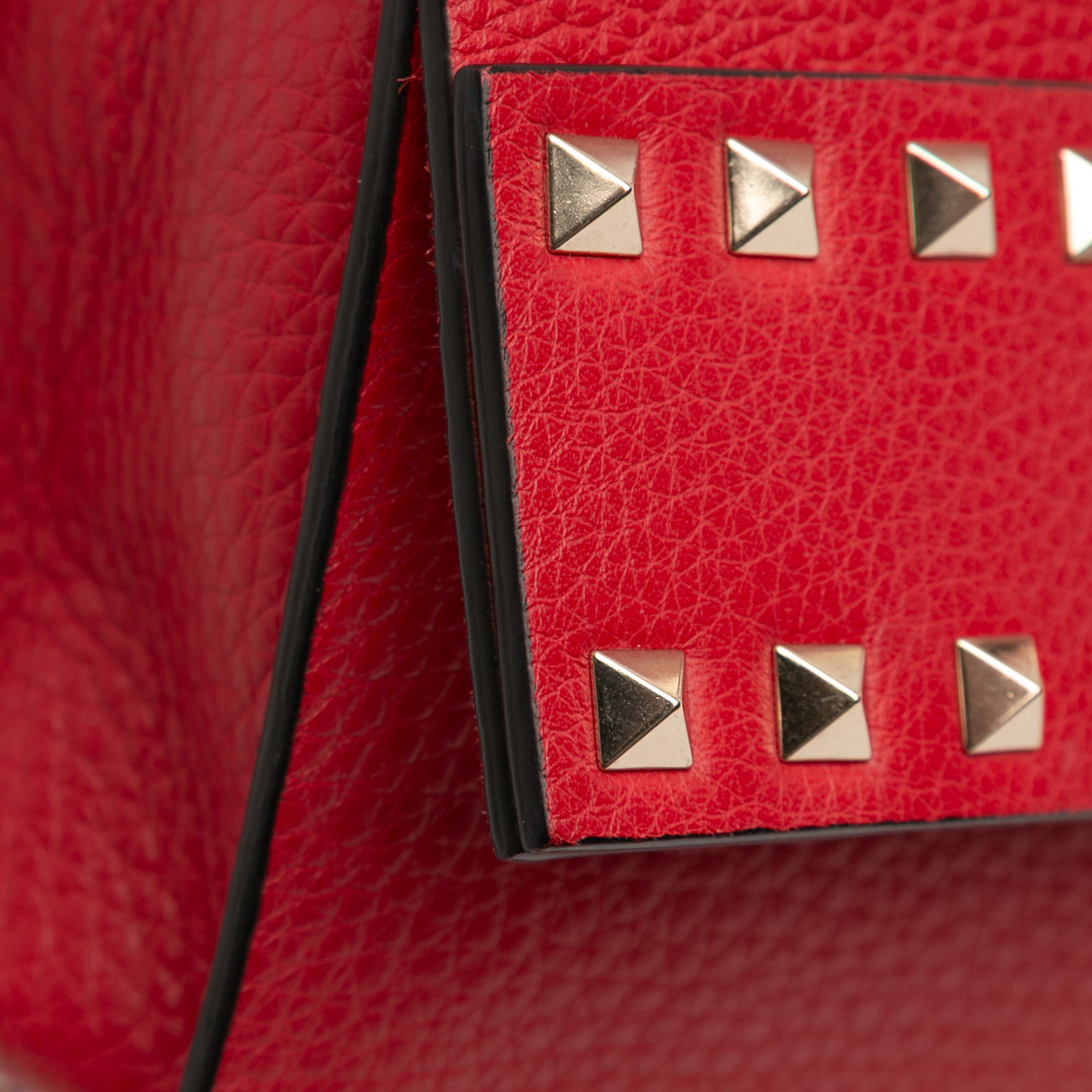 Small Grained Calfskin Rockstud Crossbody - Image 7