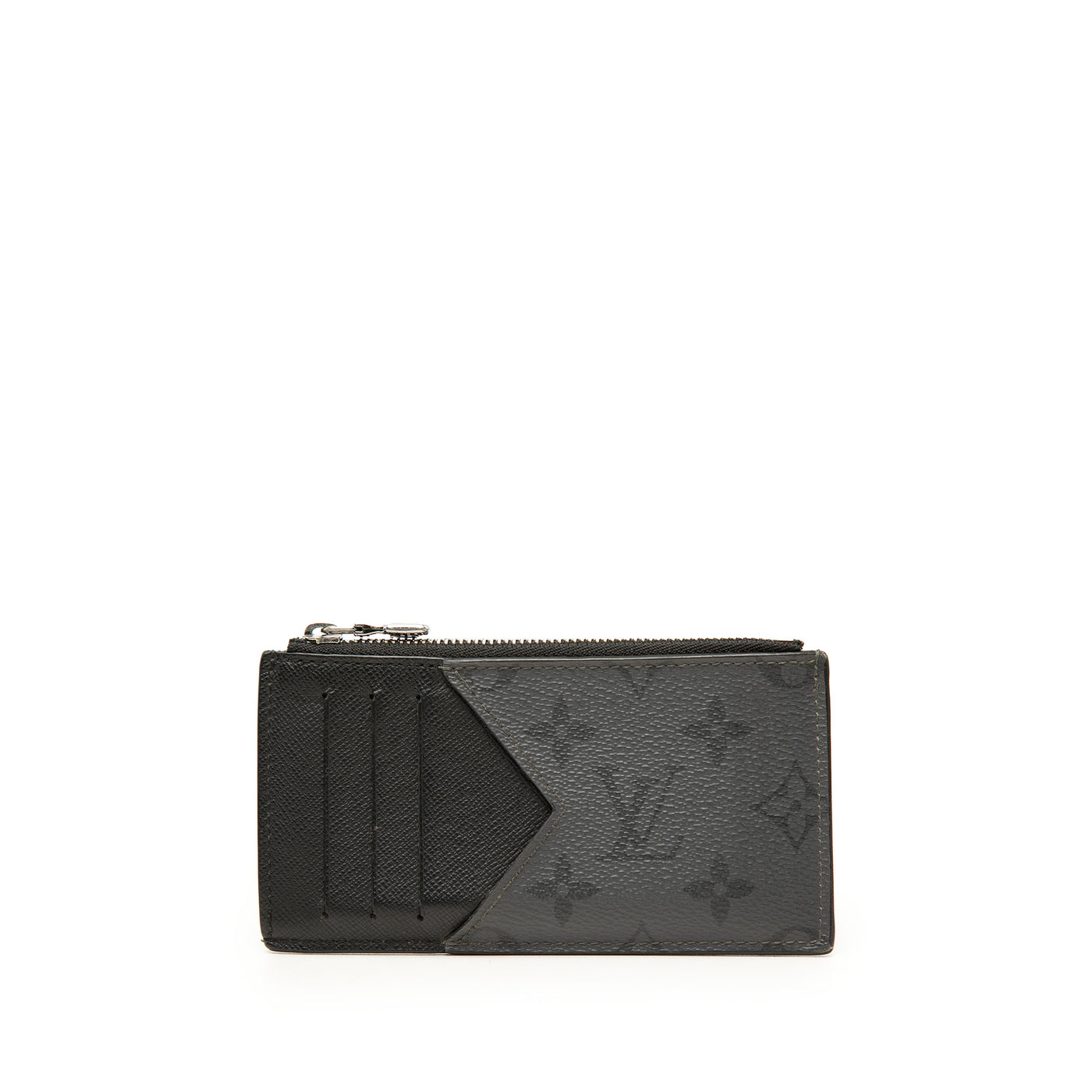 Monogram Eclipse Reverse Taigarama Coin Card Holder - Image 1