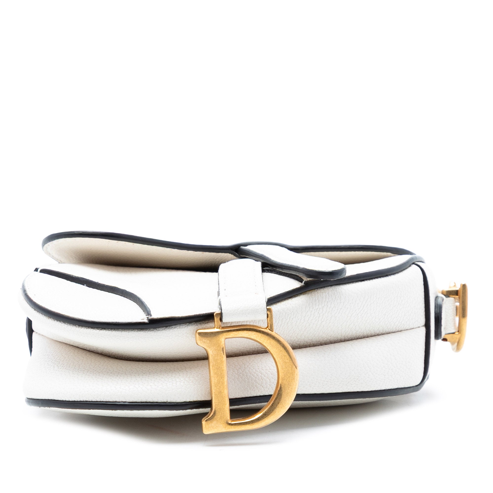 Micro Goatskin Saddle Bag - Image 3