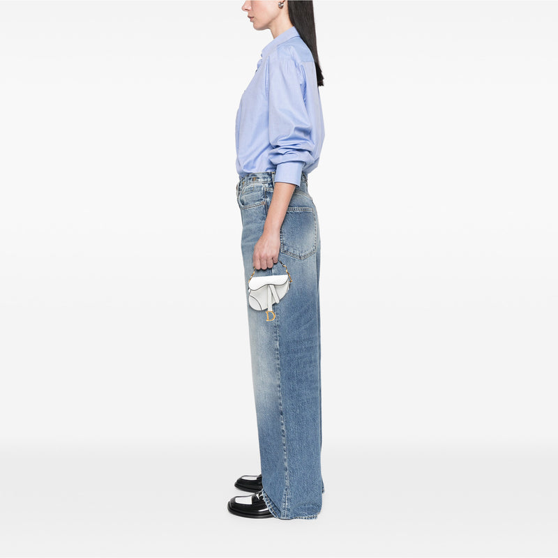 Micro Goatskin Saddle Bag - Image 7