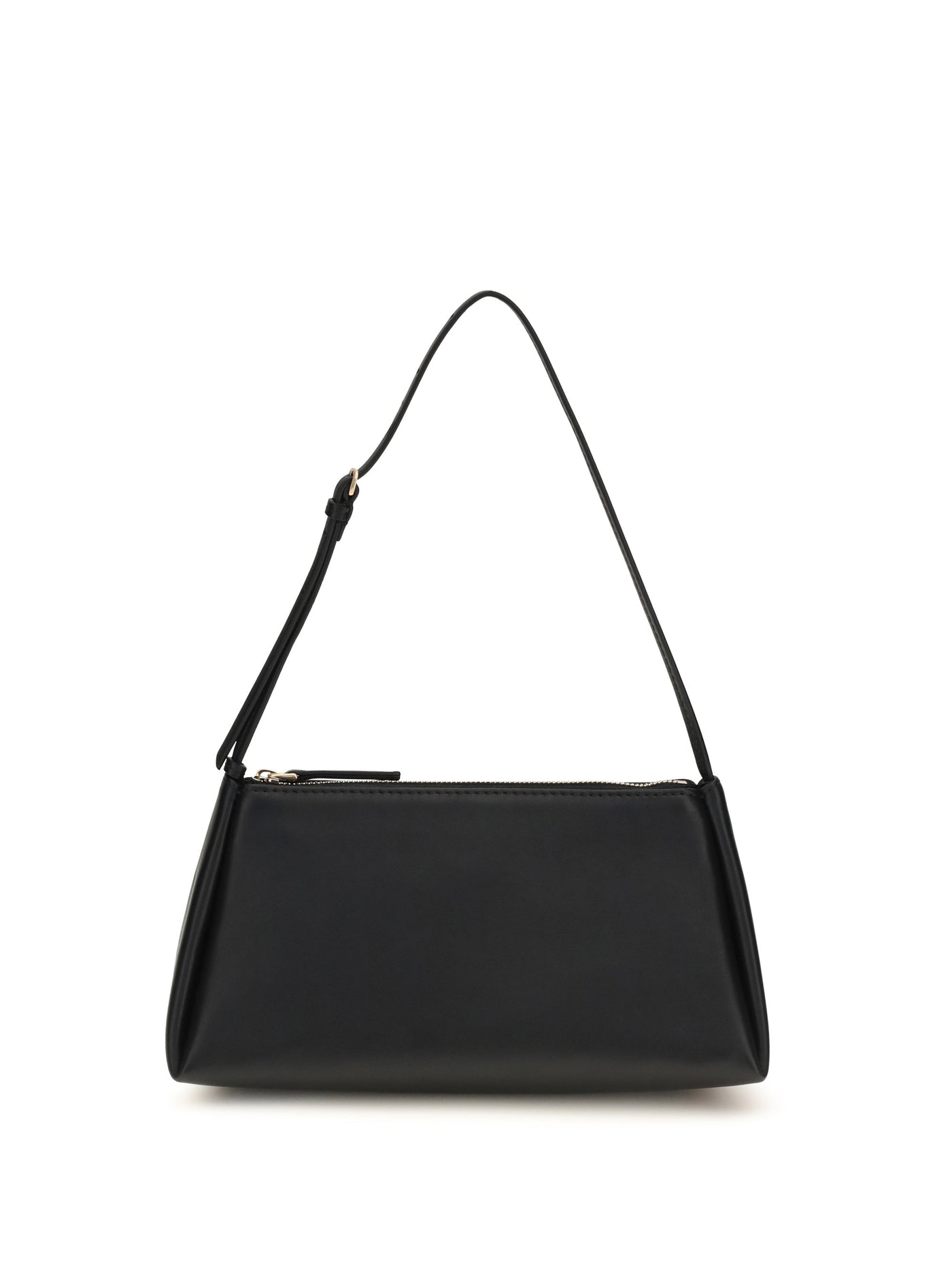 Calvin Klein Shoulder Bag — Black Calf Leather Bos Taurus