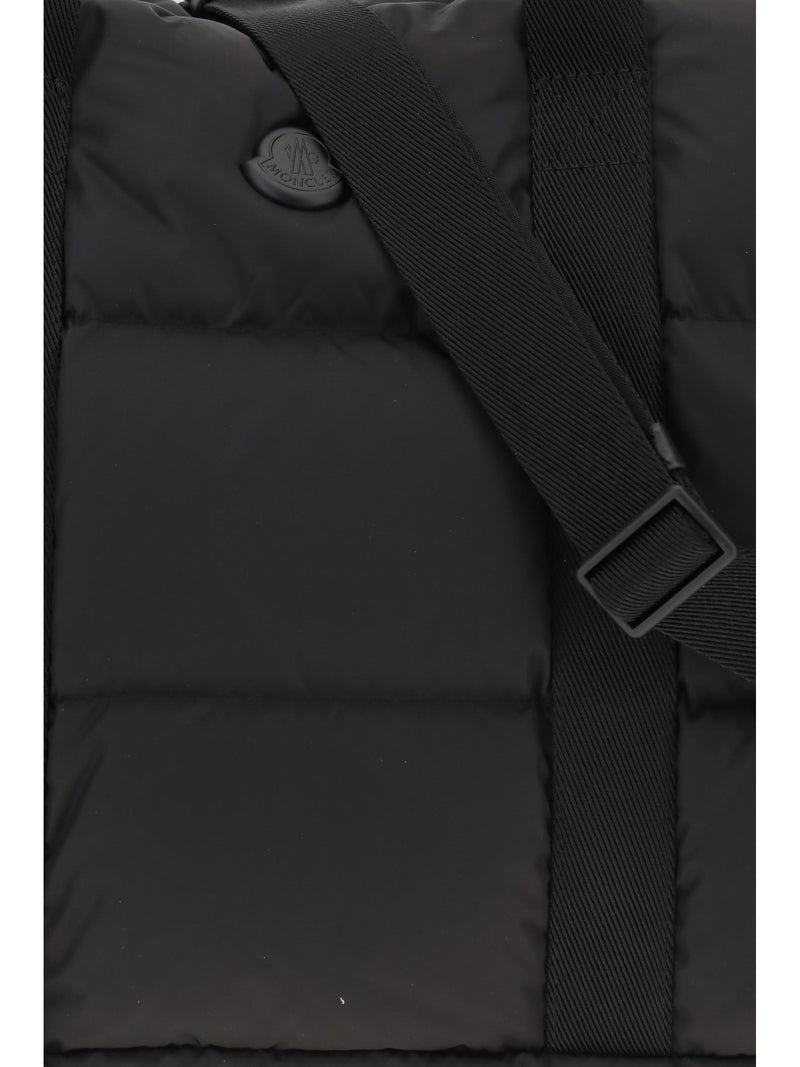 Moncler Caradoc Shoulder Bag — Black Nylon