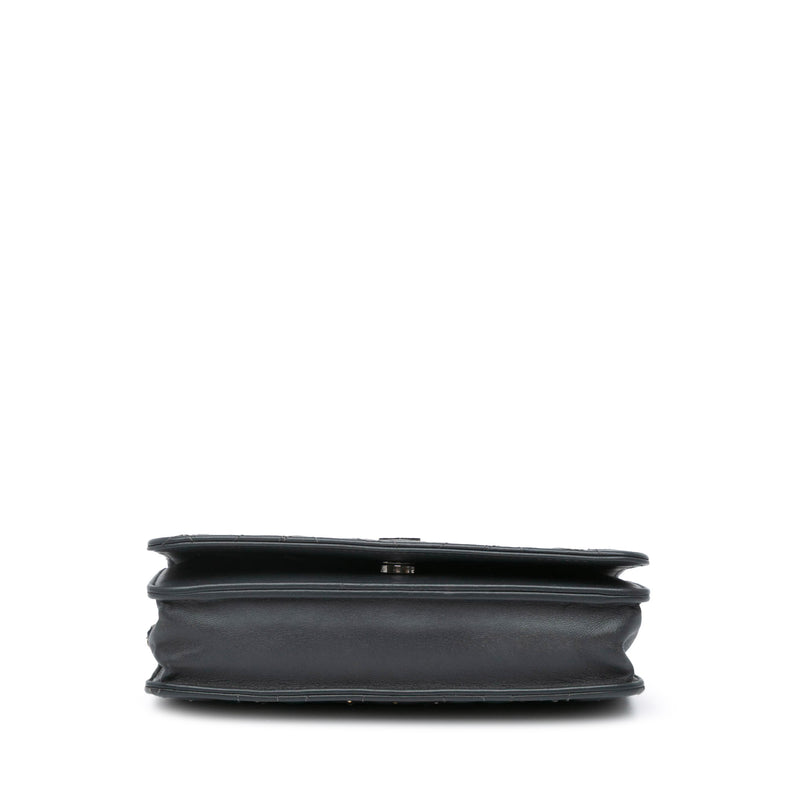 CC Studded Lambskin Camellia Wallet On Chain - Image 3