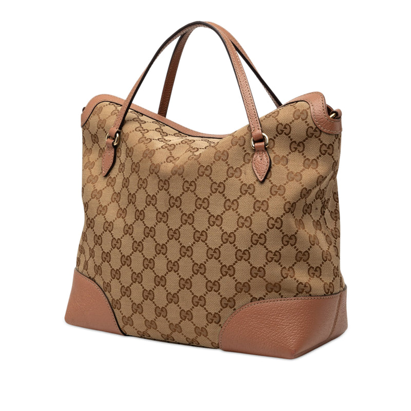 Medium GG Canvas Bree Fold Over Tote - Image 2
