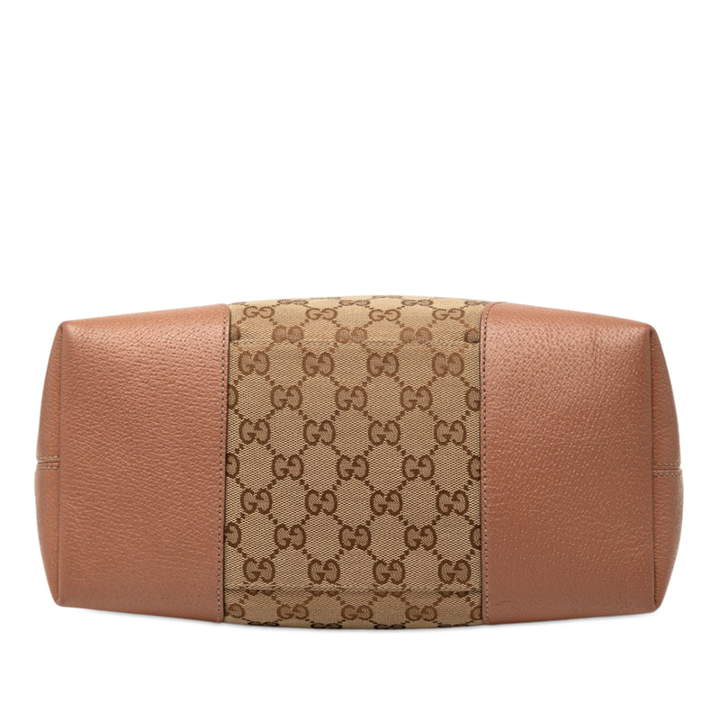 Medium GG Canvas Bree Fold Over Tote - Image 3