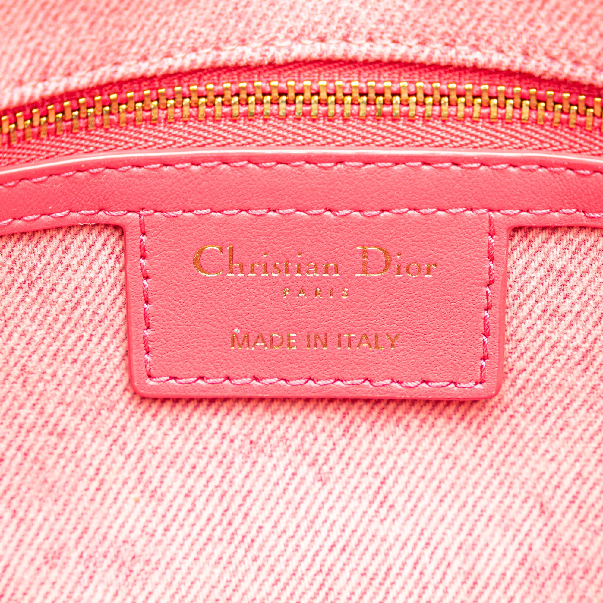 Medium Denim Macrocannage Caro Bag - Image 6