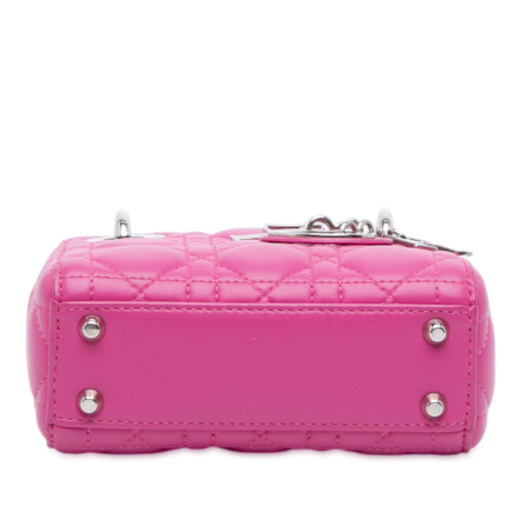Mini Lambskin Cannage Lady Dior - Image 3