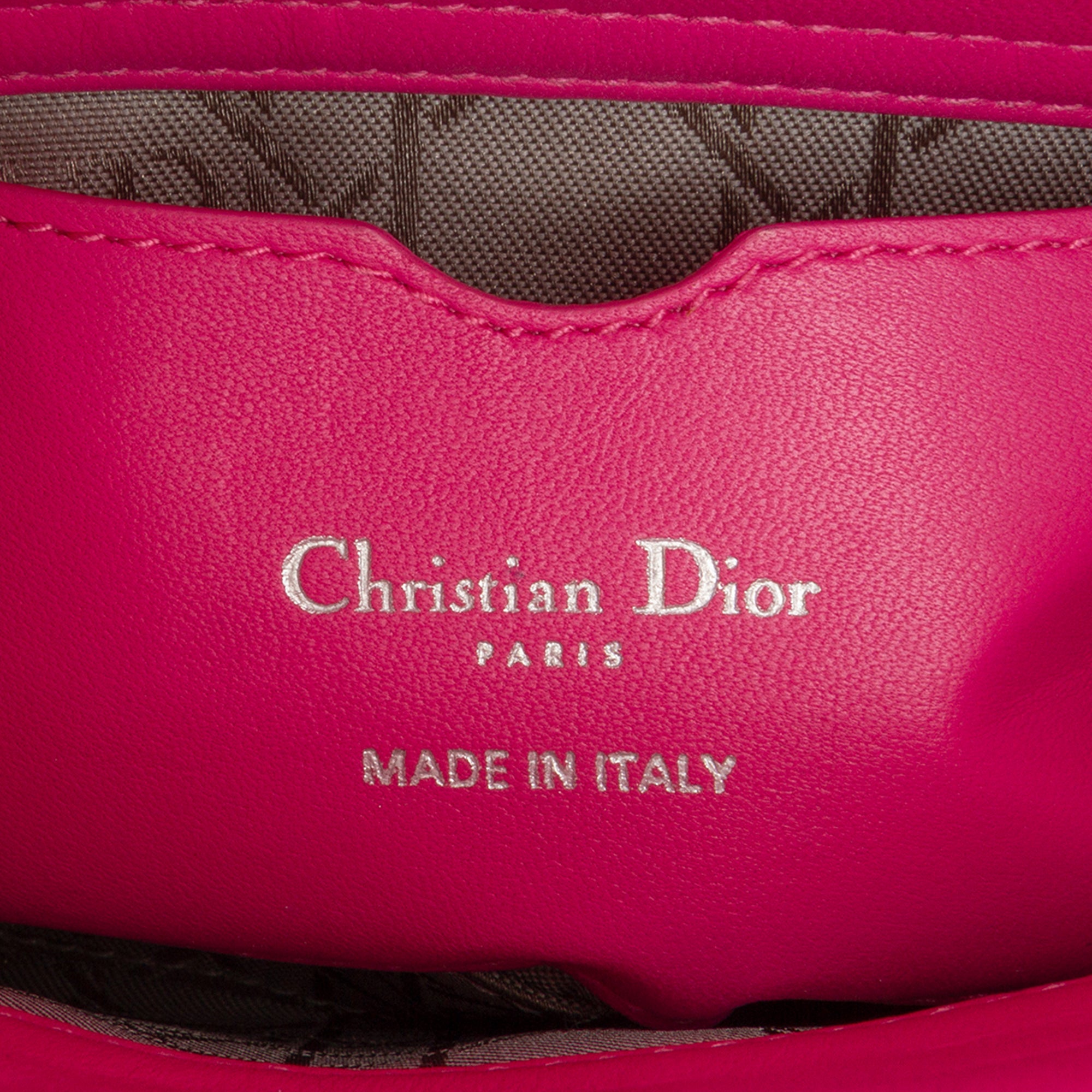 Mini Lambskin Cannage Lady Dior - Image 5
