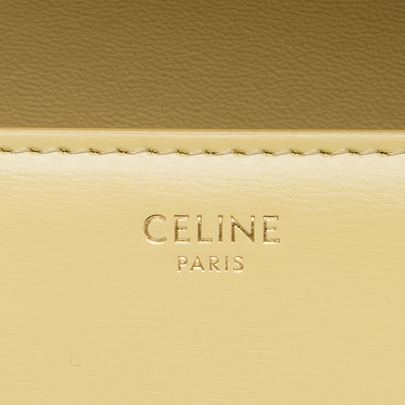 Shiny Calfskin Triomphe Claude Shoulder Bag - Image 5