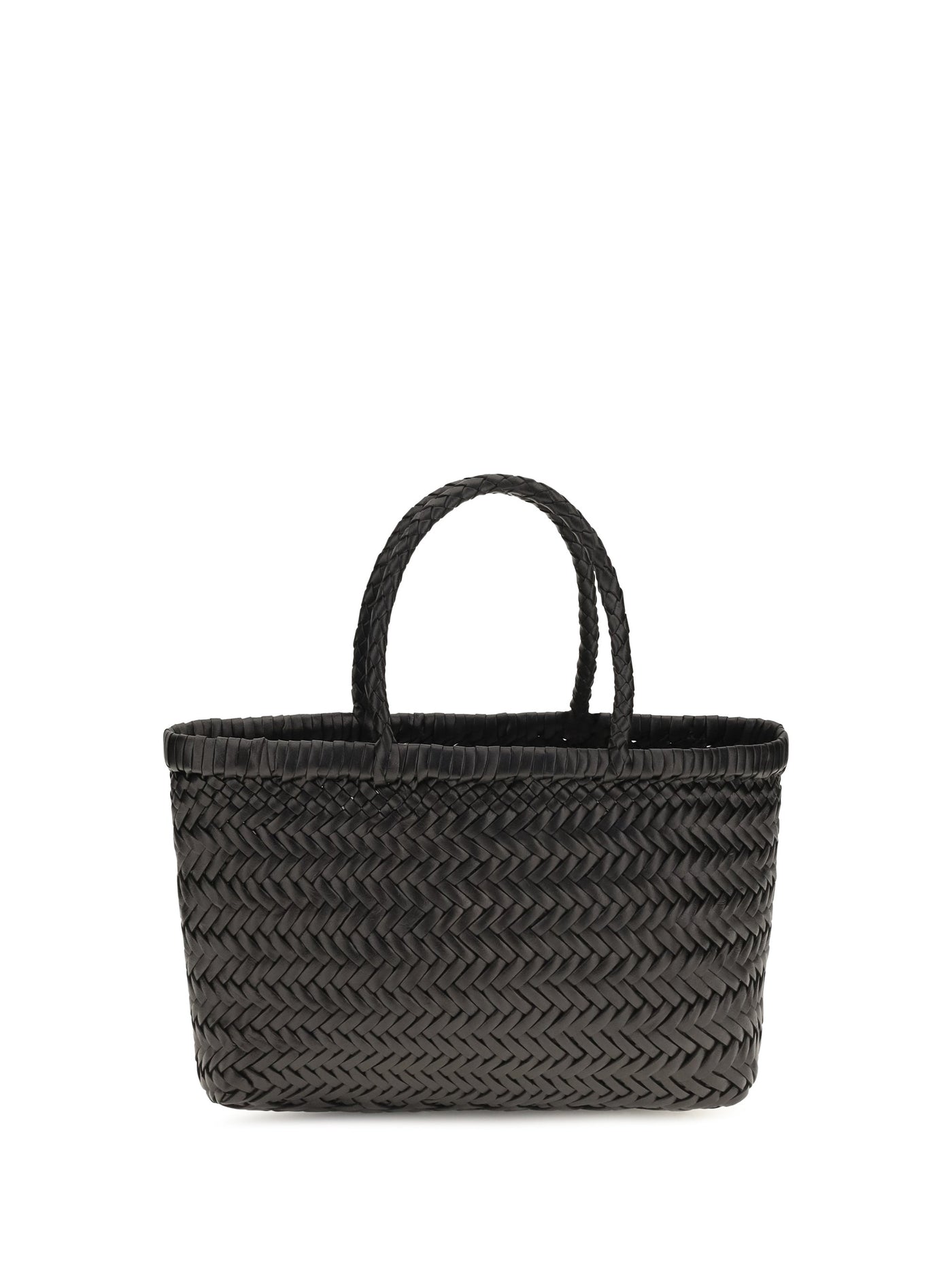 Dragon Diffusion Gora Tote Bag — Black Calf Leather Bos Taurus