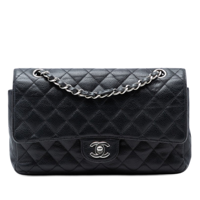 Medium Classic Caviar Double Flap
