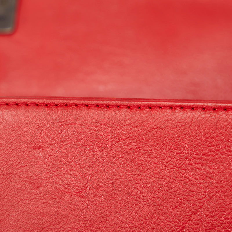 Old Medium Calfskin Double Stitch Boy Flap - Image 9