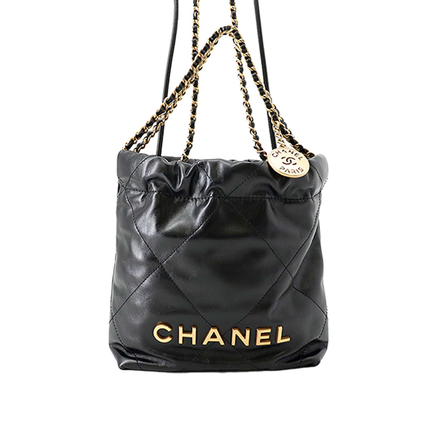 Mini Shiny Calfskin 22 Handbag - Image 1