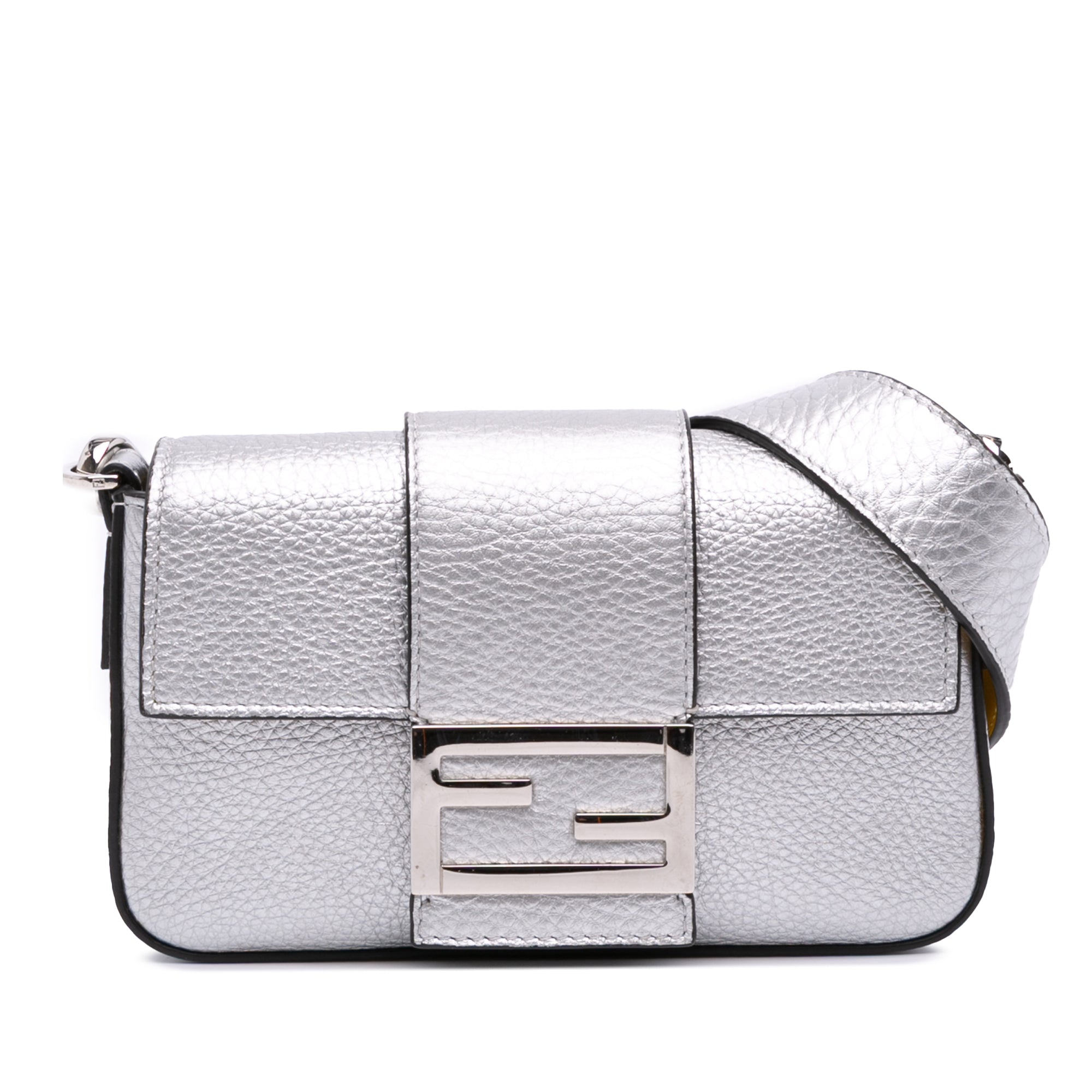 Leather Baguette Crossbody - Image 1