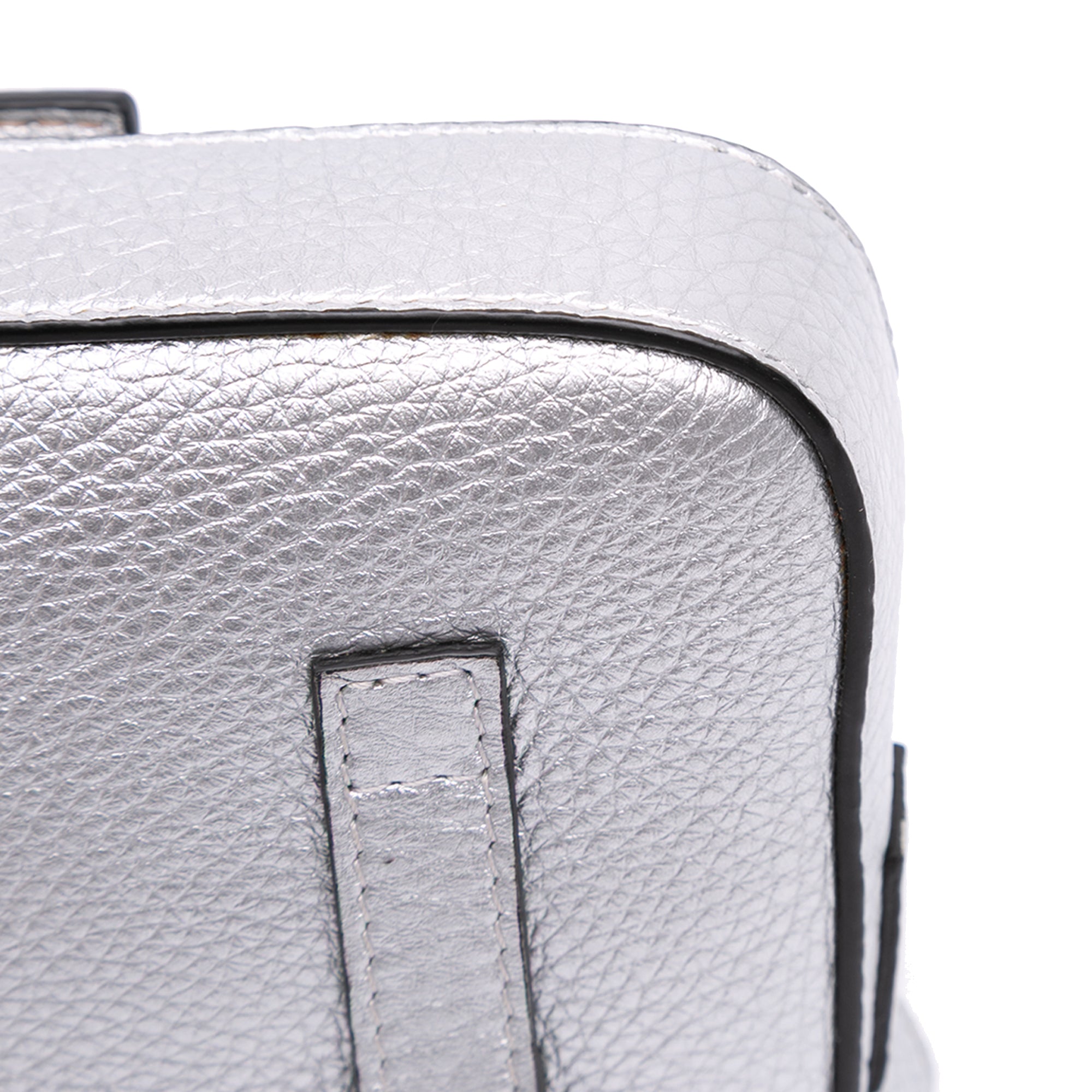 Leather Baguette Crossbody - Image 7