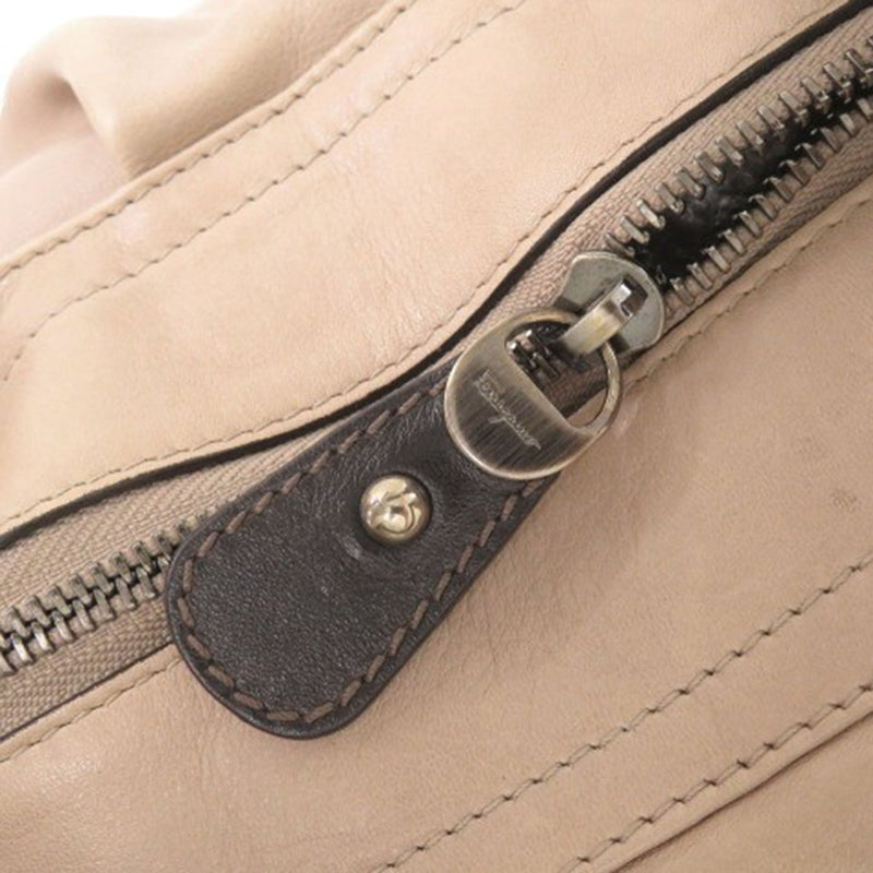 Leather Gancini Tote - Image 10