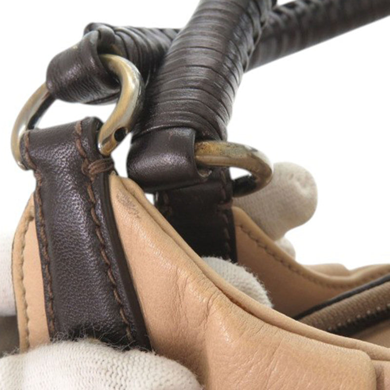 Leather Gancini Tote - Image 12